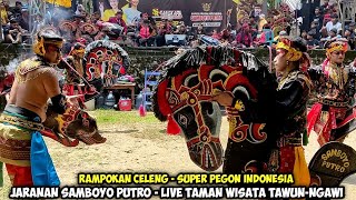 Jaranan SAMBOYO PUTRO Rampokan Celeng ❗Live Taman Wisata Tawun Ngawi [upl. by Rochus787]