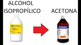 Síntesis de Acetona de Alcohol Isopropilico Oxidación de jones [upl. by Wiatt]