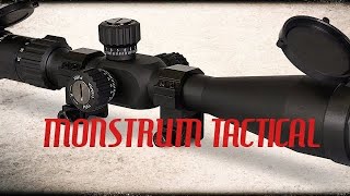 G3 624x50 FFP Rifle Scope  MONSTRUM TACTICAL [upl. by Sirmons954]