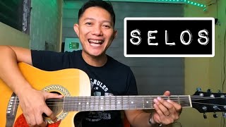 SELOS BY SHAIRA  BASIC GUITAR TUTORIAL  BEGINNERS [upl. by Norod]