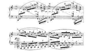 Nikolai Roslavets  Piano Sonata No 5 1923 ScoreVideo [upl. by Whetstone]