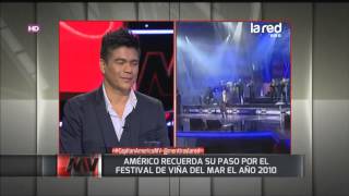 Américo recuerda su paso por el Festival de Viña del Mar [upl. by Gnivre]