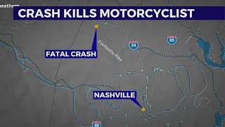 Motorcyclist killed in Clarksville Pike crash [upl. by Yzzo]