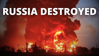 RUSSIA HIT WITH MASSIVE ATTACKS SHIP SINKS Breaking Ukraine War News With The Enforcer Day 721 [upl. by Tempa152]