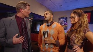 John Laurinaitis reprimands Eve and David Otunga [upl. by Meit]