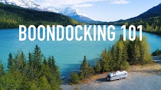 Boondocking 101  A Guide to Free Camping in Your RV [upl. by Dona]