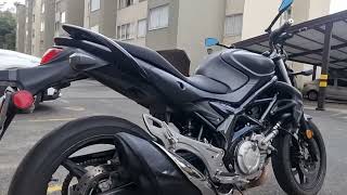 Sonido Suzuki SFV650 Gladius [upl. by Kcirderfla]