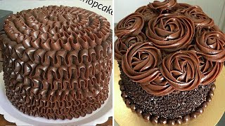 Best and Easy Birthday Chocolate Cake Decorating Tutorials  Top Yummy Cake Compilation [upl. by Odin]