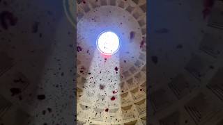 The Pantheon 🇮🇹  it is the celebration of Pentecost in Rome Italy shorts rome italy Pantheon [upl. by Buseck]