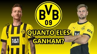 SALÁRIO DOS JOGADORES DO BORUSSIA DORTMUND 2024 [upl. by Lennon]