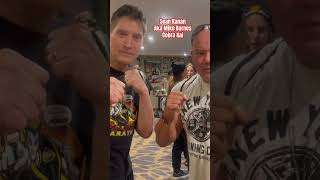 Sean Kanan from Karate Kid 3 Cobra Kai series hanging with Joe Zapata cobrakai jerseyclub [upl. by Durkin]