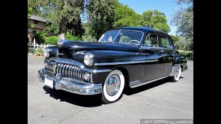 Rare Original 1950 DeSoto Custom w Only 5861 Miles [upl. by Prudi]