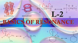 BASICS OF RESONANCE lone pair to pi delocalization [upl. by Ajat]