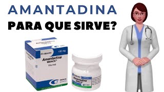 AMANTADINA que es y para que sirve amantadina como se toma amantadina 100 mg tablets [upl. by Lau]