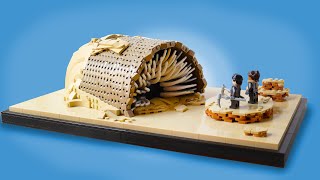 I made a LEGO Sandworm from DUNE [upl. by Ecydnarb406]