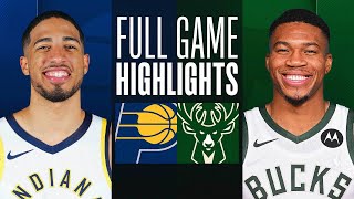 PACERS at BUCKS  FULL GAME HIGHLIGHTS  January 1 2024 [upl. by Analli205]