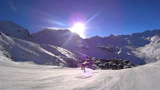 Val Thorens piste Goitschel [upl. by Ladnor]