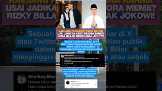 Postingan Rizky Billar viral diduga Sindir Kaesang dan Erina rizkybillar lestikejora kaesang [upl. by Berwick]