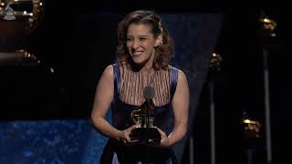 GABY MORENO Wins Best Latin Pop Album For ‘X MÍ VOL1’  2024 GRAMMYs Acceptance Speech [upl. by Etteuqal]