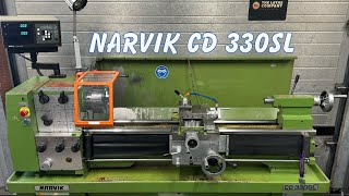 Narvik CD 330SL Harrison M300 Mitutoyo Lathe Svarv Drehmaschine Tour Tornio Tokarka [upl. by Willis]