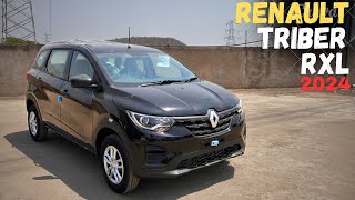 All new Renault Triber RXL 2024  Renault Triber rxl second base model review [upl. by Schreib]