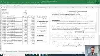 Lagerkennzahlen berechnen  einfach erklärt  Lagerbestand Umschlagshäufigkeit Dauer Lagerzinsen [upl. by Nasho32]