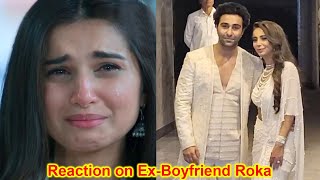 Tara Sutiara Reaction on Ex Boyfriend Aadar Jain Roka Ceremony With Her Friend [upl. by Jolyn]