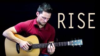 Rise  Katy Perry Fingerstyle Guitar [upl. by Feinberg]