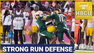 FAMU Run Defense Impresses vs Southern South Carolina State Delivers a Statement vs Delaware State [upl. by Bahe]