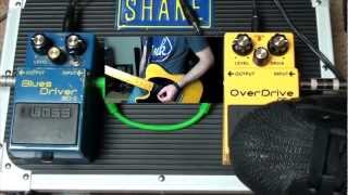 BOSS Blues Driver BD2 vs BOSS Overdrive OD3 [upl. by Reisch]