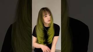 Hair color 2025 描述一下这个发色 柠檬🍋黄 [upl. by Nahn991]