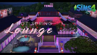 Cyberpunk Hot Spring Lounge Strip Club  Wicked Whims  The Sims 4  Download in description [upl. by Madden428]