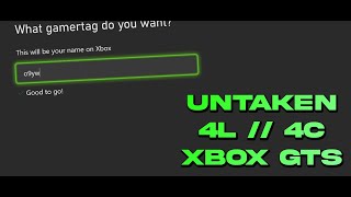 15 UNCLAIMED 4L  4C XBOX LIVE GAMERTAGS 2023 [upl. by Teodoro241]