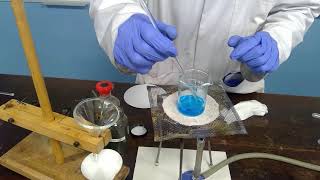 Preparation of Copper Sulfate Crystals [upl. by Alram]