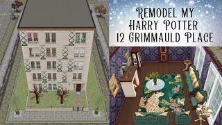 Sims Freeplay│Remodel Harry Potter 12 Grimmauld Place [upl. by Aleet]