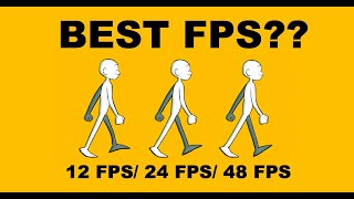 12FPS VS 24FPS VS 48FPS Walk cycle comparison [upl. by Giza]