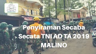 Penyiraman SECABA dan SECATA TA 2019 RINDAM XIV HSN  Lapangan Tembak Malino [upl. by Akenor]