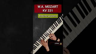 Mozart Piano Sonata 11 K 331 Andante Grazioso  Part 1 [upl. by Kera]