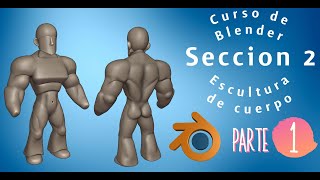 Tutorial como ESCULPIR con detalles el cuerpo de un personaje ✅✅ en Blender MUY FACIL [upl. by Holly-Anne]