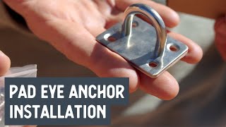 Pad Eye Anchor Installation [upl. by Arihsat]