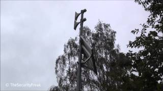 Netzunabhängige Sirene  solar powered siren SES250 [upl. by Akinirt]