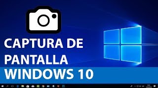 Como hacer una captura de pantalla en windows 10 Pc laptop portatil  2019 [upl. by Wane]