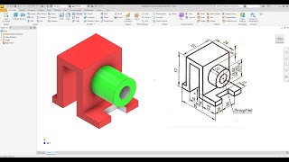 Autodesk Inventor Tutorial 37 [upl. by Cheffetz183]