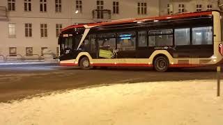 przejazd autobusu MAN NL326 Lions City 2816 na linii 110 w kierunku Portu Lotniczego Airport [upl. by Mezoff12]