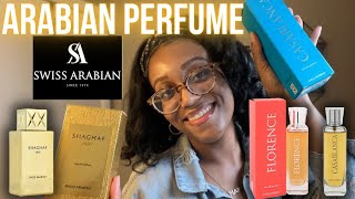 Swiss Arabian Perfume  Shaghaf Oud Florence amp Casablanca middleeasternperfume jomashop haul [upl. by Yanat]