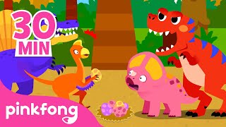 BEST Migliori Dinosauri per Bambini  Compilation  Pinkfong Bimbo Squalo Canzoni per Bambini [upl. by Ahsemrac289]