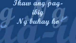 Ikaw ang Pagibig Lyrics By Sarah Geronimo [upl. by Atinuahs]