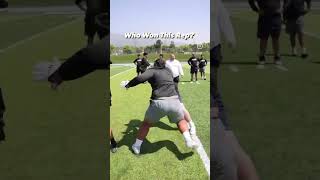 Offensive Line amp Defensive Line Drills [upl. by Anikas]