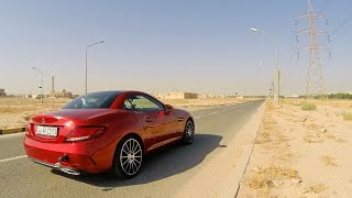 2017 Mercedes Benz SLC300 AMG 0100kmh تسارع [upl. by Moseley]