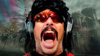 Dr Disrespect rages and quits Elden Ring first day playing [upl. by Drarehs76]